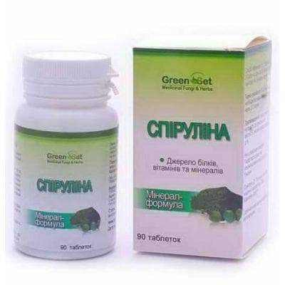 Спіруліна пігулки 90 шт по 0.4 г