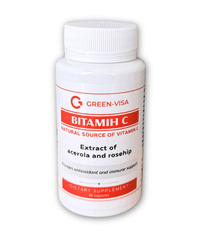 Вітамін С натуральний вітамін Ц фітофорте Грін-віза