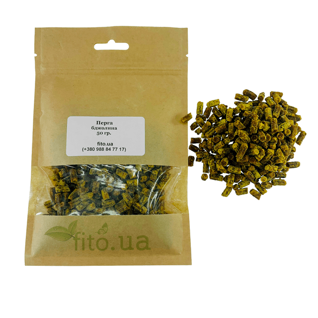 Бджолина перга - бджолиний хліб, 50г