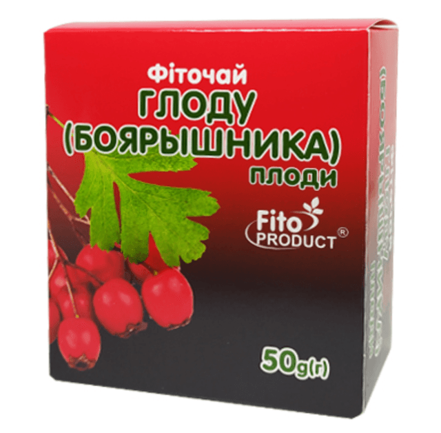 Ягоди глоду фіточай, 50 гр