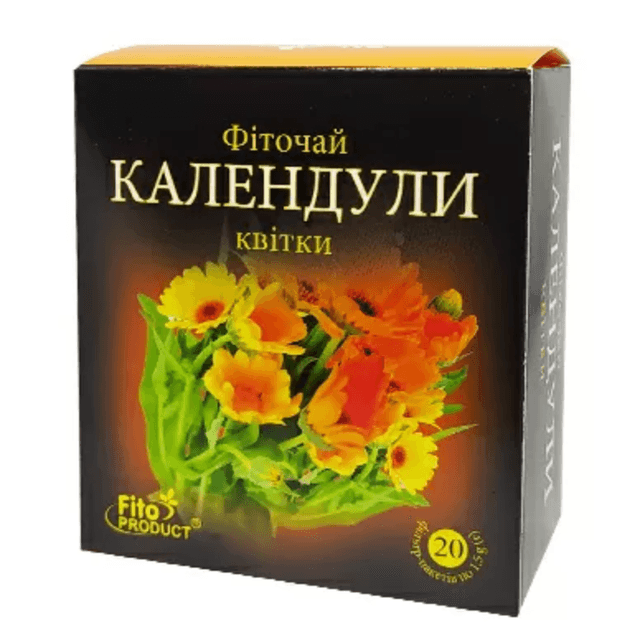 Календула чай нігтики 20 пакетиків Фітопродукт