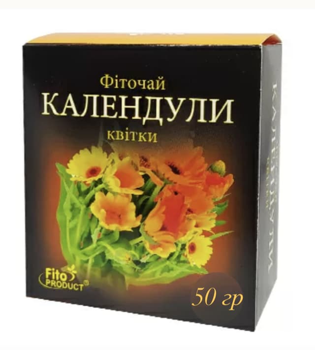 Календула чай 50 гр Фітопродукт