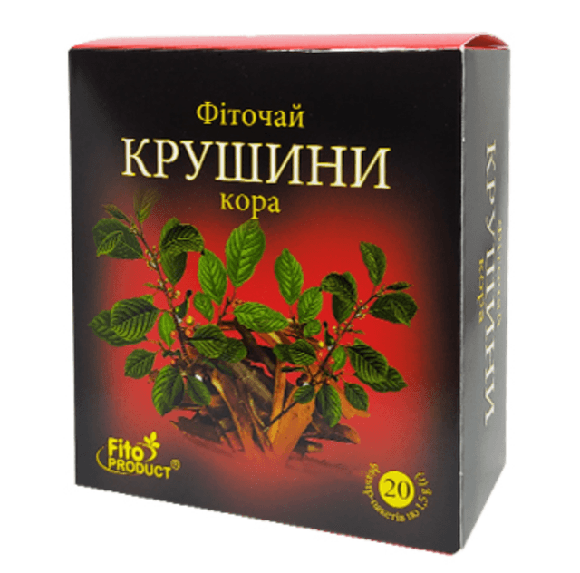 Крушина кора фіто чай 20 пакетиків Фітопродукт