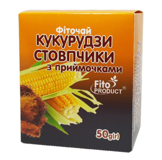 Кукурудзяні приймочки 50 гр фіто чай Фітопродукт