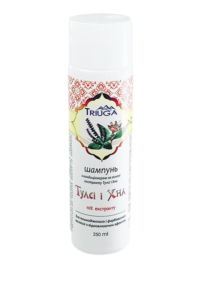 Шампунь для відновлення волосся Тулі та хна, 250 мл