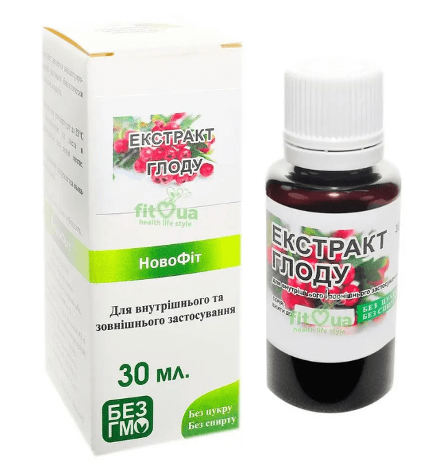 Екстракт глоду від тиску, від холестерину, 30 мл