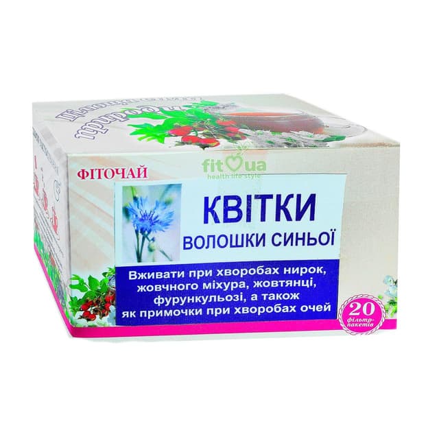 Волошка квіти чай для нирок 20 пакетиків Союз Афган