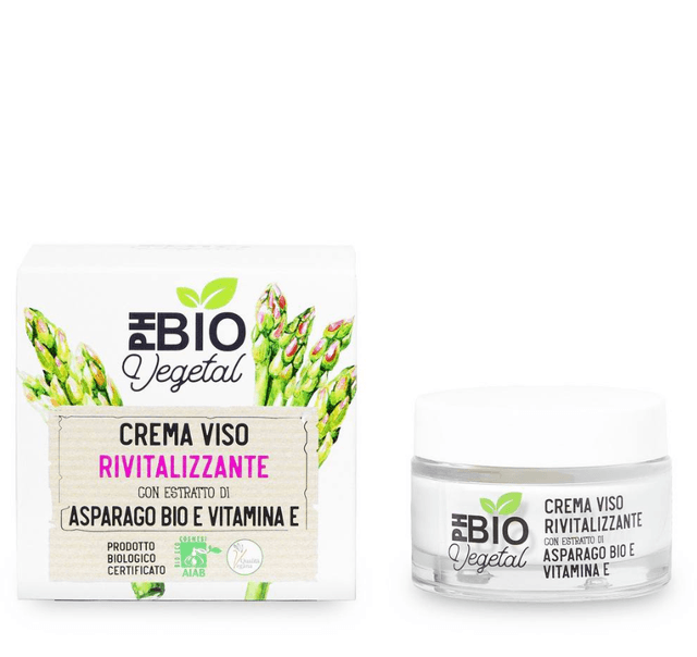 Крем для обличчя, що відновлює, з екстрактом спаржі та вітаміном Е, Італія
