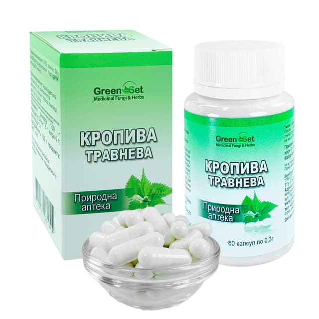 Капсули кропиви 60 шт Грін Сет