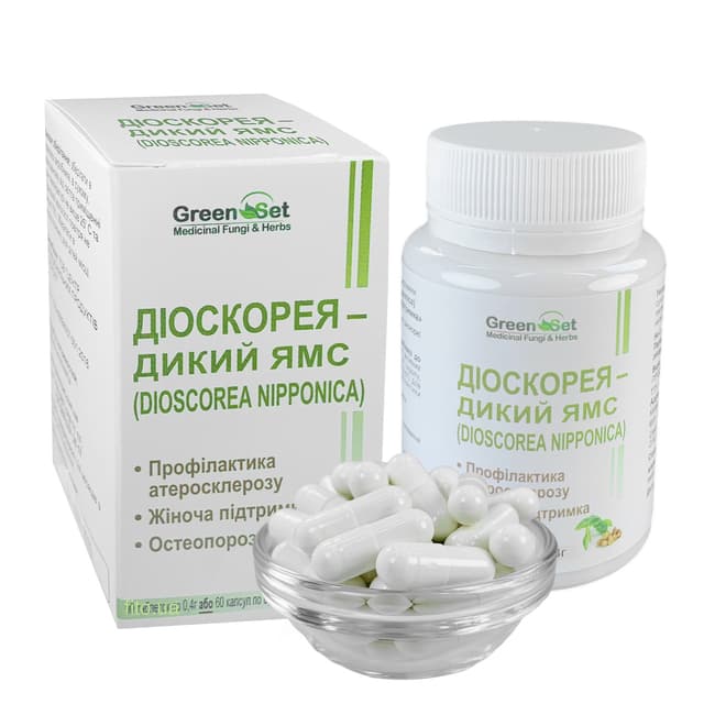 Діоскорея, дикий ямс 60 капсул Грін сет