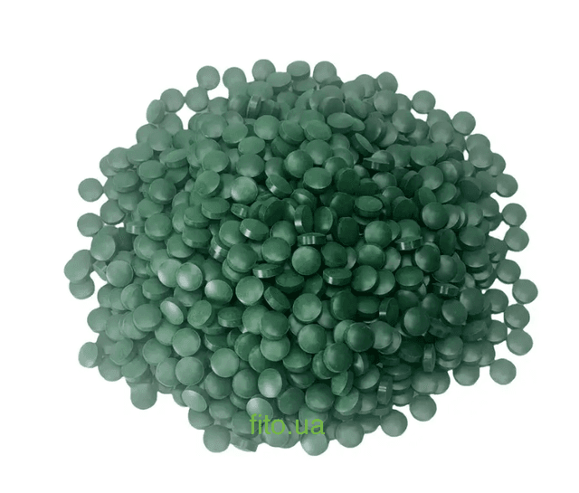 Спіруліна таблетки 400 шт, 100 гр до 2027 р