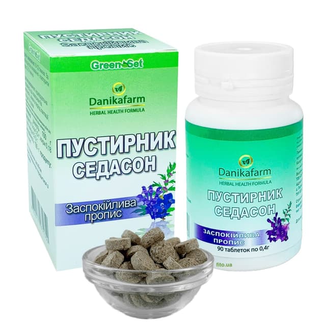Пустирник седасон пігулки 90 шт по 0.4 г