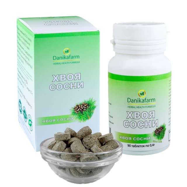 Хвоя сосни таблетки 90 шт